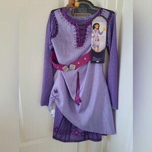 Brand New Disney Wish Asha Adventure Dress Kids Costume
